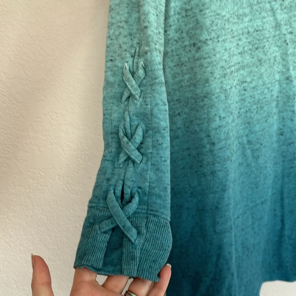 Justice long sleeve tunic size 10